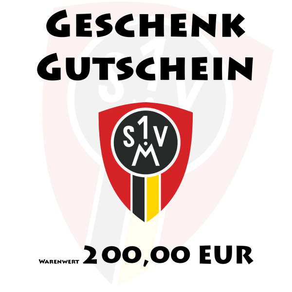 Geschenkgutschein  - Warenwert 200,00€